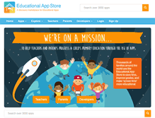 Tablet Screenshot of educationalappstore.com